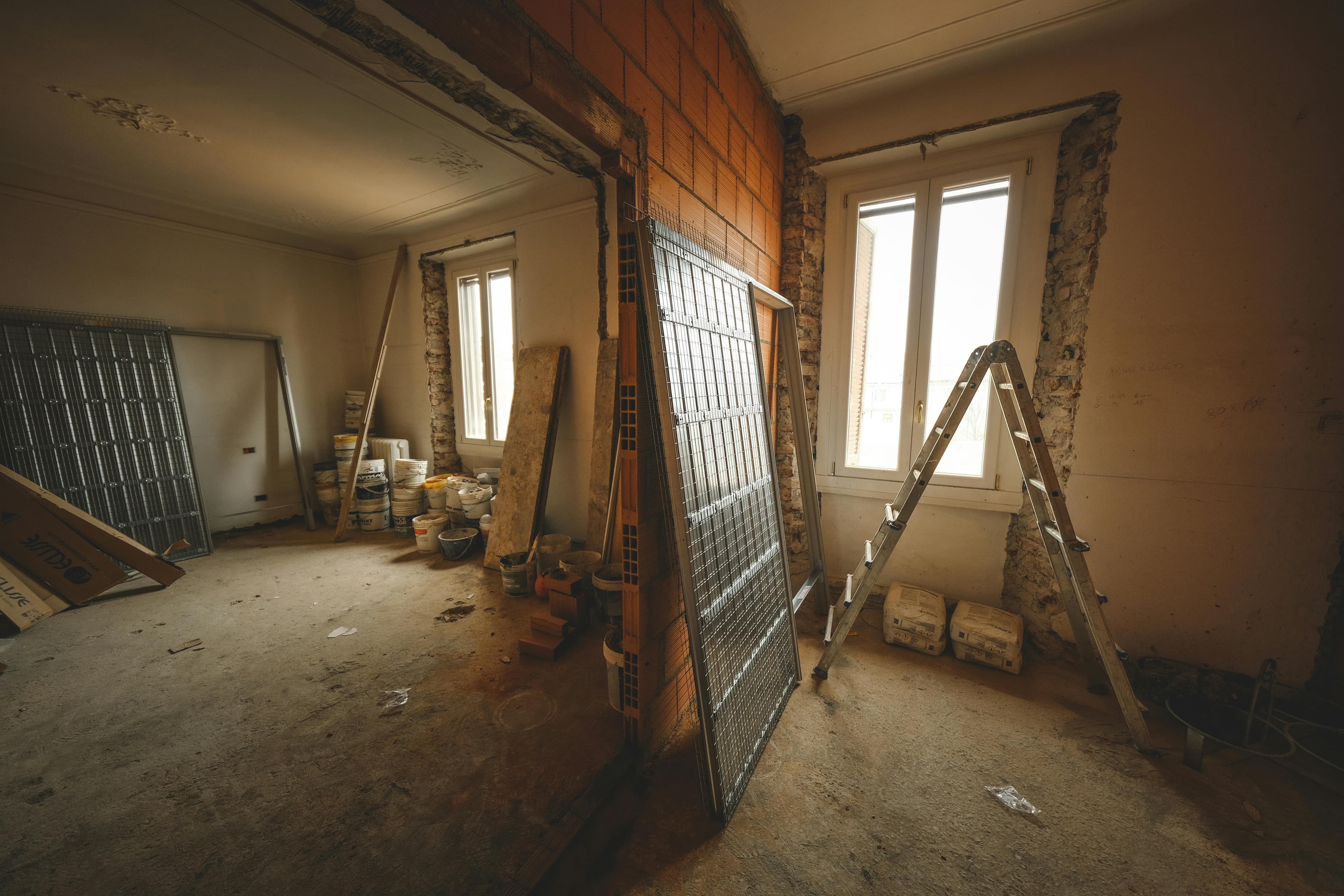 Post-construction cleanup